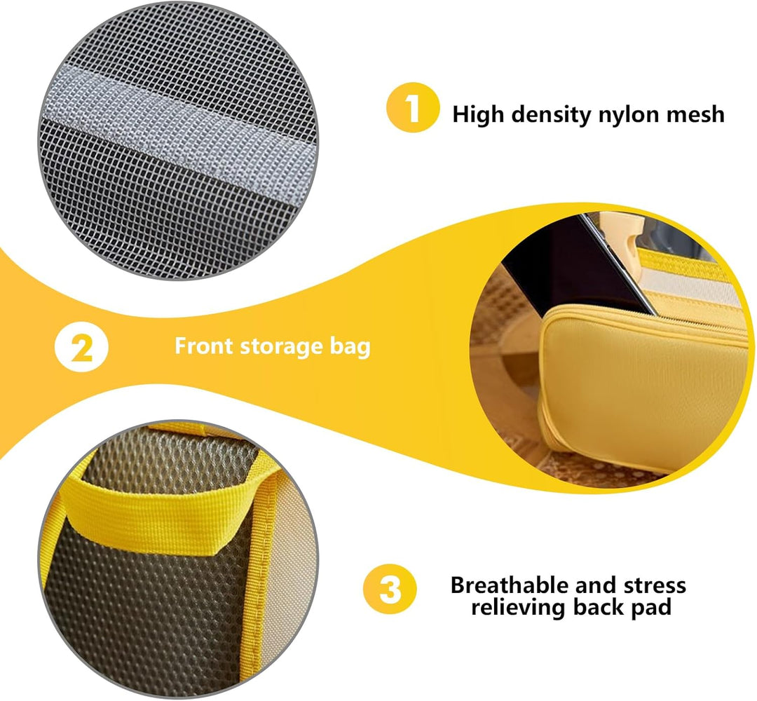 Katzenrucksack, Haustier Rucksack mit Netzfenster und Tragegriff, Tragbare und Faltbare Rucksack Hun