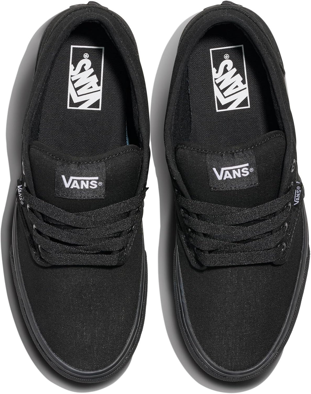 Vans Herren Atwood Sneaker 38.5 EU Canvas Black Black, 38.5 EU Canvas Black Black