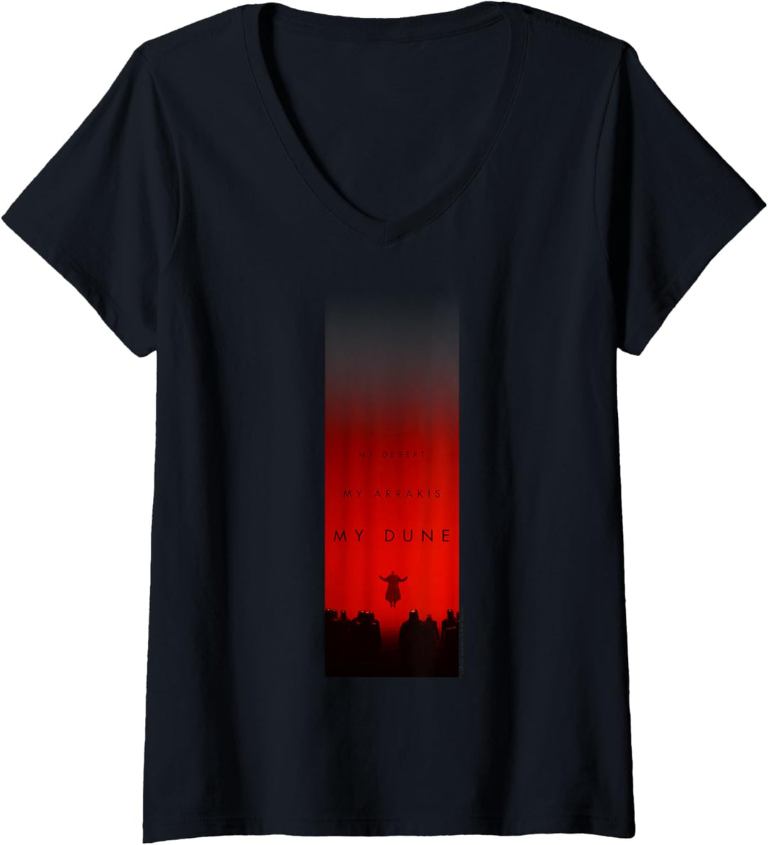 Meine Wüste My Arrakis My Dune - Baron Harkonnen - Dune (2021) T-Shirt mit V-Ausschnitt