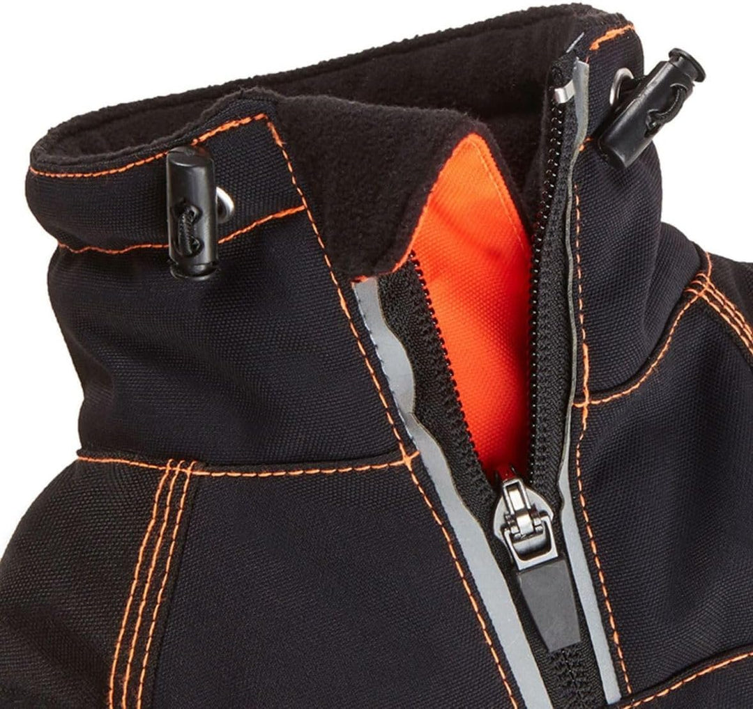 WOLTERS Regenjacke Xtra Strong für Mops&Co., Grösse:38 cm, Farbe:neon orange 38 cm neon orange, 38 c