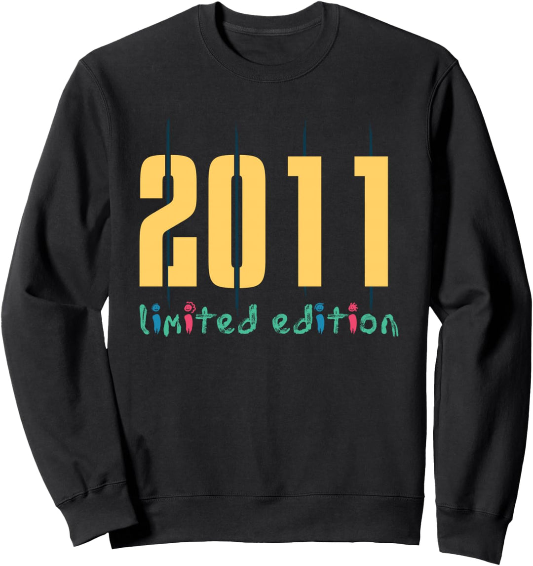 13. Geburtstag Junge Mädchen 13 Jahre 2011 Lustig Geschenk Sweatshirt