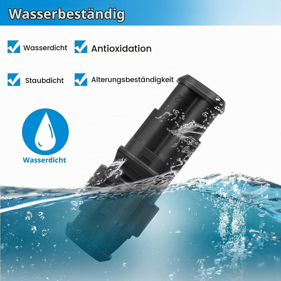 740pcs kfz Stecker,kfz Steckverbinder,kfz Stecker Wasserdicht,Wasserdichte Stecker 12v,mit Crimpzang