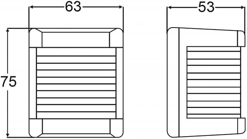 Hella Navigationslaterne Serie 3562 weiss Bicolore, Bicolore