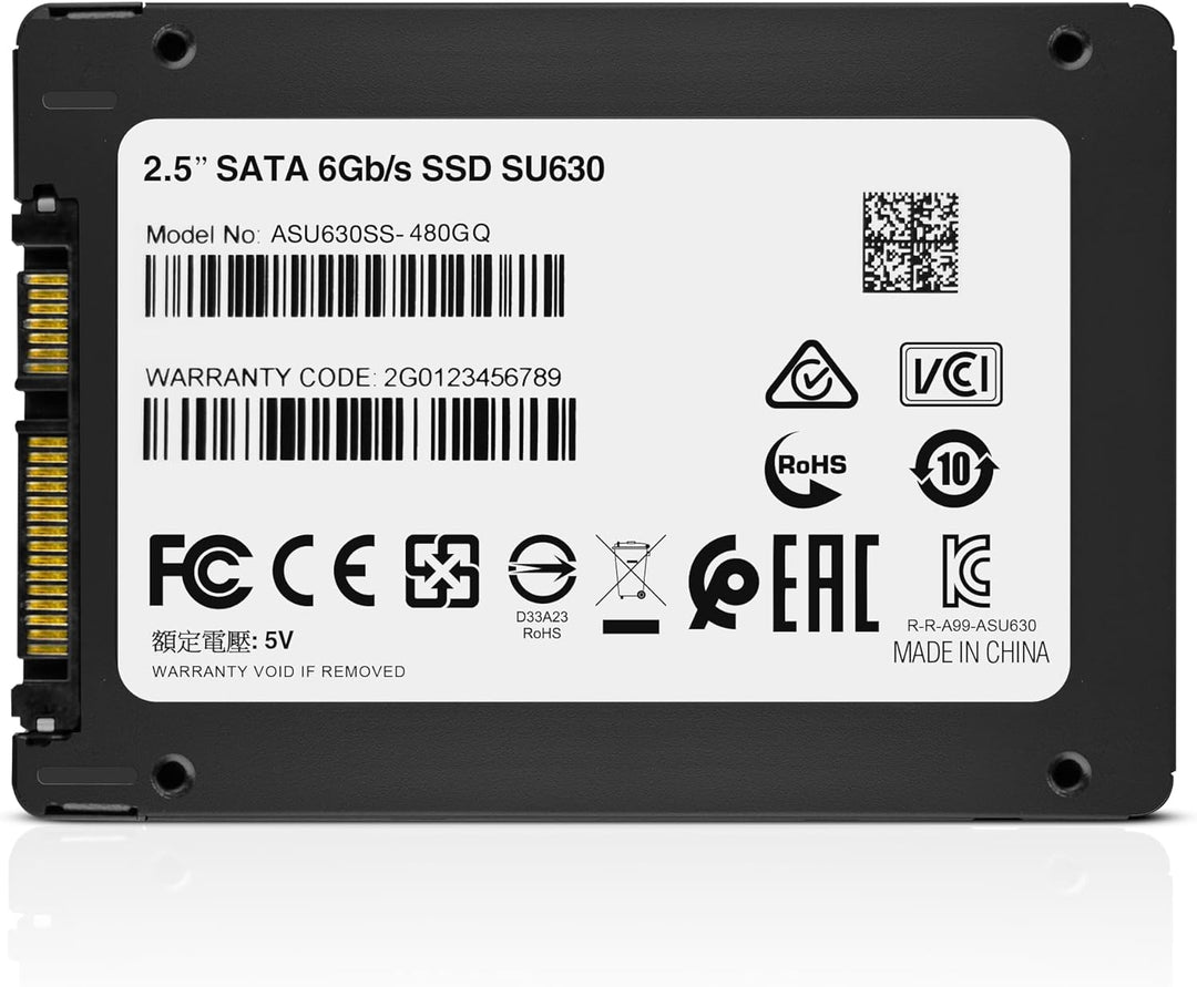 ADATA Ultimate SU630 2.5 480 GB Serial ATA QLC 3D NAND 480GB, 480GB