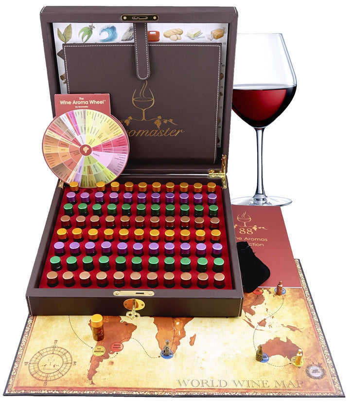 Aromaster Master Wein-Aroma-Set - 88 Weinaromen (Deutsche Version)