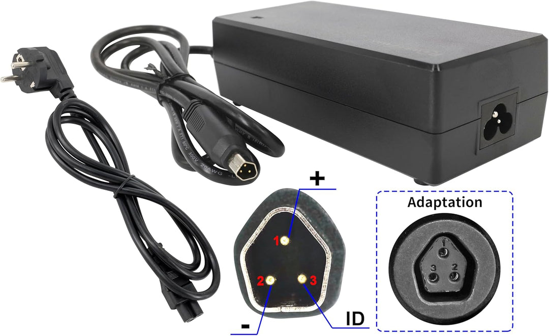 PowerSmart® 2,0A 42V Phylion Netzteil Ladegerät für 36VAkku - Joycube DZLM3620-M2