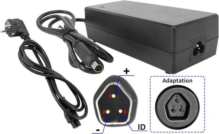 PowerSmart® 2,0A 42V Phylion Netzteil Ladegerät für 36VAkku - Joycube DZLM3620-M2
