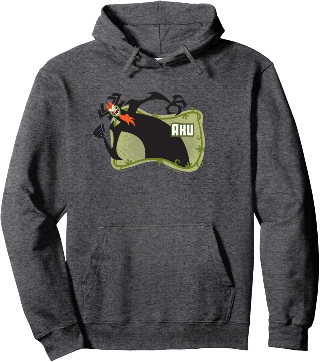 Samurai Jack Aku Floral Pullover Hoodie