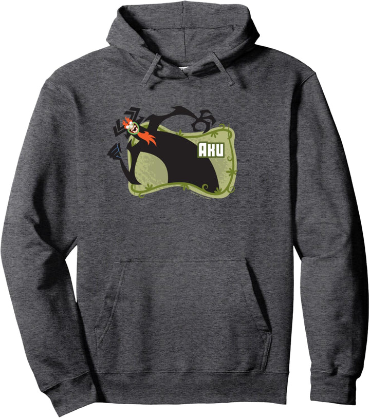 Samurai Jack Aku Floral Pullover Hoodie
