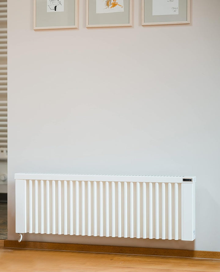 AeroFlow Elektroheizung Slim 1200 mit Schamottekern app-Ready FlexiSmart-Displayregler (Android, iOS