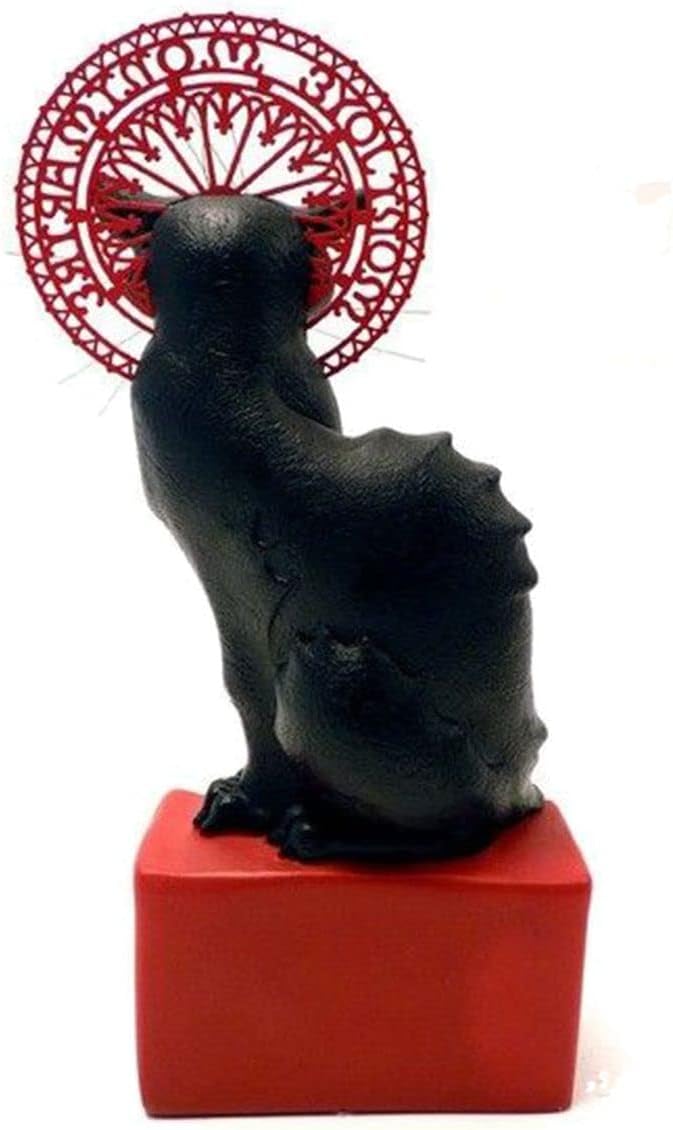 Figur Le chat noir nach Théophile-Alexandre Steinlen, orig Parastone, schwarze Katze