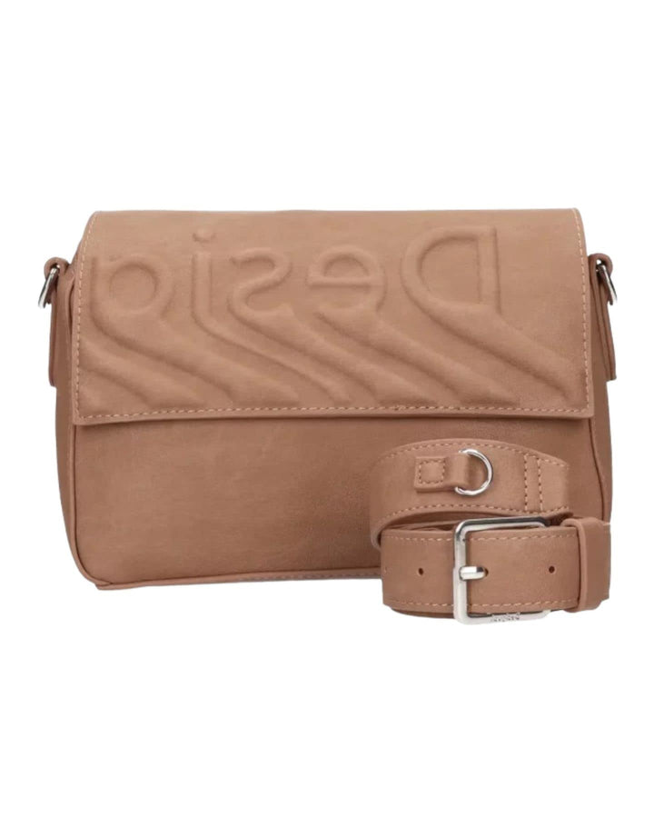 Desigual Damen-Tasche Psico Logo Phuket Straight Mini 23saxp35 Einheitsgrösse Braun, Einheitsgrösse