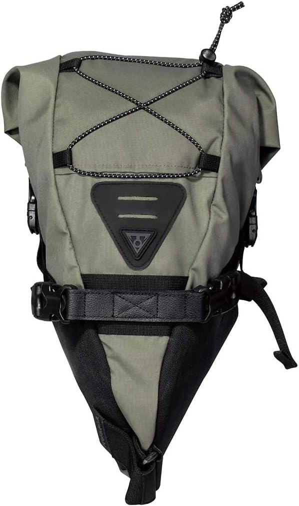 TOPEAK Sattelstütze Fahrradtasche Backloader 10L 6 Liter Grün, 6 Liter Grün