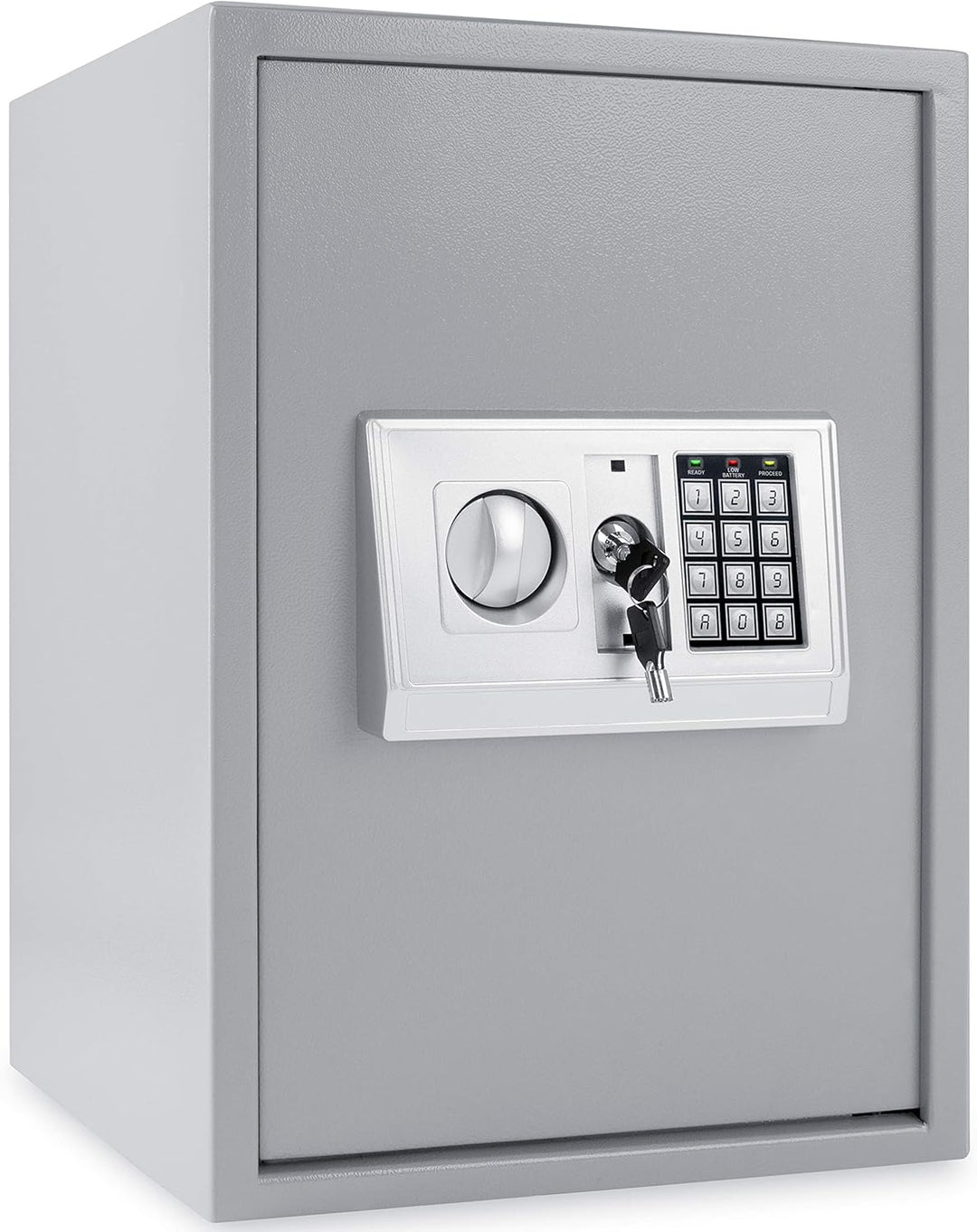 KESSER® Elektr. Tresor | 50x35x34,5 XXL | Türstärke 4mm | Elektronischer Safe | Doppelbolzenverriege