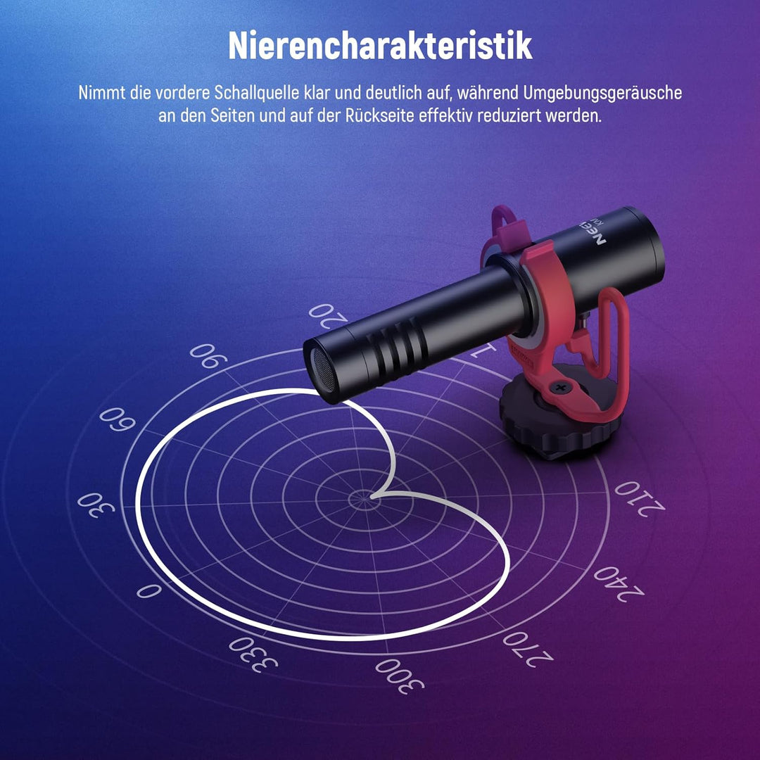 NEEWER KM17 USB C Mikrofon Geräuschunterdrückung Plug & Play hohe Empfindlichkeit Nierencharakterist