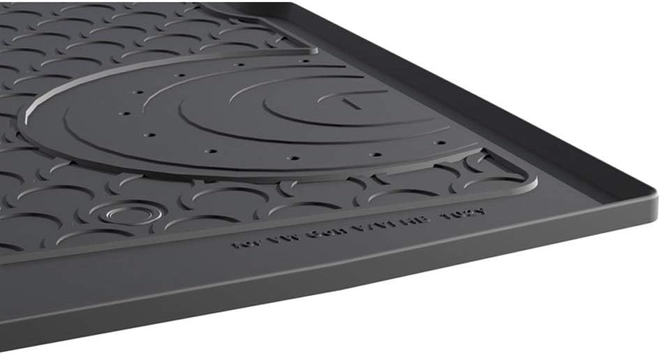 Rubbasol (Gummi) Kofferraumwanne kompatibel mit Volkswagen Golf V & VI HB 3/5-türer 2003-2012 (Mit k