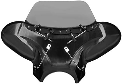 Batwing Windschild für Honda Shadow VT 125 C Verkleidung rauchgrau