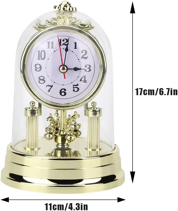 Tischuhr, Tischuhren Uhr, Pendeluhr Kaminuhr Vintage Tischuhr Mit Transparenter Abdeckung MöBel Weck