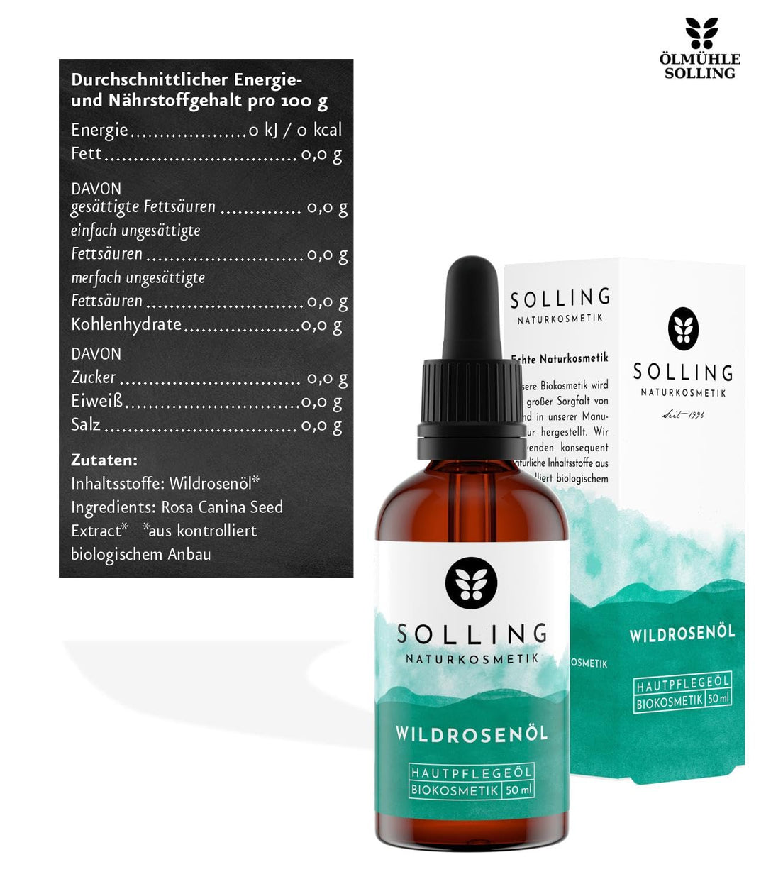Ölmühle Solling Wildrosenöl Hautpflege Sensitiv