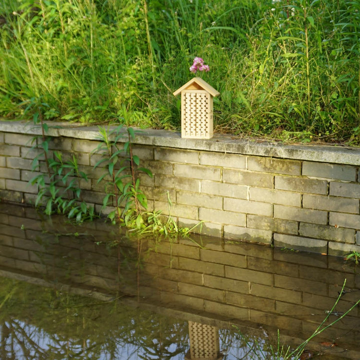 Maurer-Bienenhaus, JZDF Bug Hotel, Käferhotel, Zimmermann-Bienenhaus für den Garten, Blattschneider,
