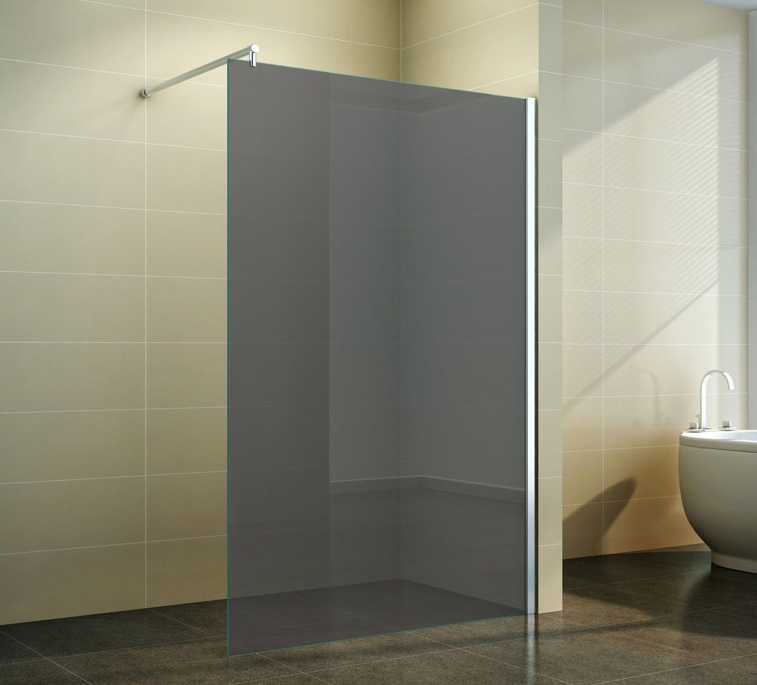 Duschwand Glas 10mm Sicherheitsglas - Begehbare Duschabtrennung Glaswand Easy Clean Nano Beschichtun