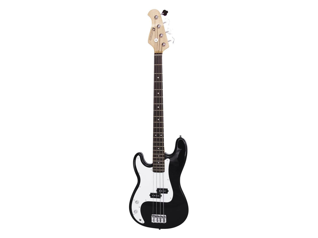 DIMAVERY PB-320 E-Bass LH, schwarz | E-Bass für Linkshänder