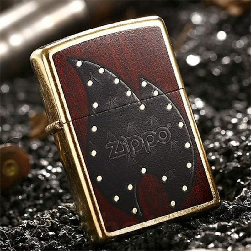 Zippo Feuerzeug, Edelstahloptik