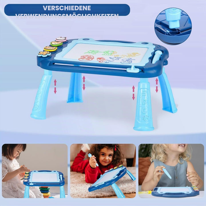 Sarsumir Magnetische Maltafel Zaubertafeln für Kinder, Zaubertafel Maltafel Magnettafel Reisegrösse,