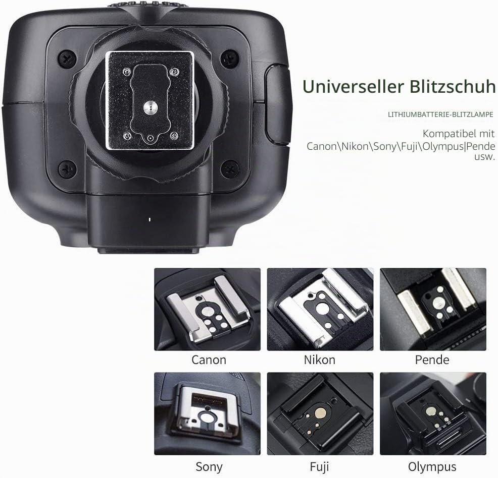 Godox TT600 2.4G Speedlite Master/Slave-Blitz mit integriertem Auslösesystem für Canon Nikon Pentax