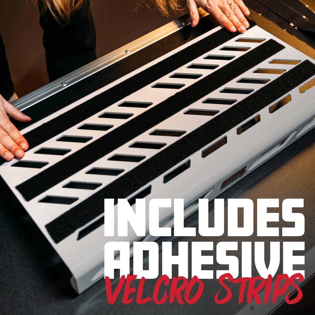 Gator Extra grosses Pedalboard mit Tasche, 81,3 x 43,2 cm, Schwarz Schwarz Extra Large, Schwarz Extr