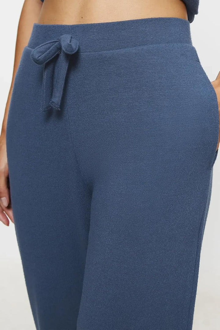 Triumph Damen Comfort Cozy Trouser Pajama Bottom 36 Crown Blue, 36 Crown Blue
