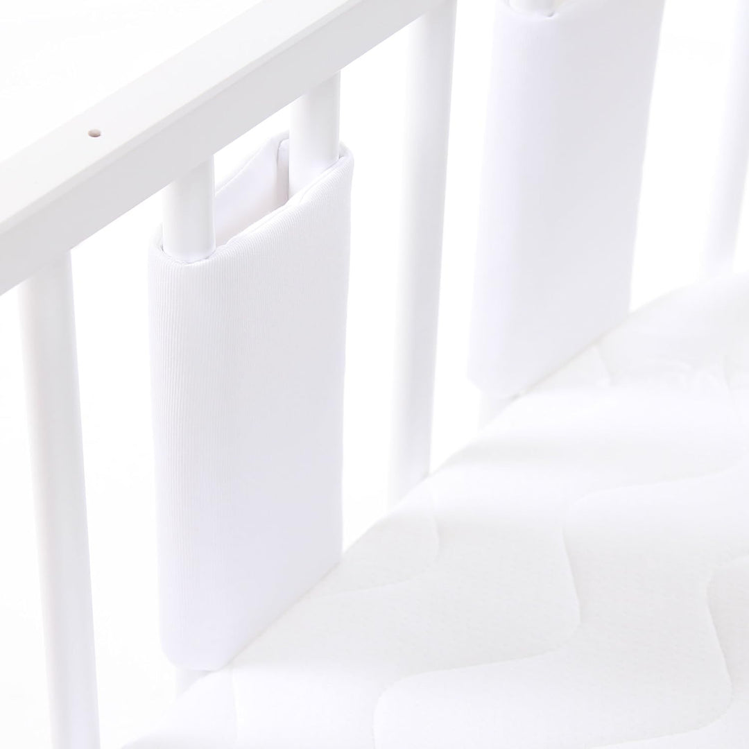 babybay Nestchen Ultrafresh Piqué passend für Modell Maxi, Boxspring, Comfort, Mini und Midi, weiss