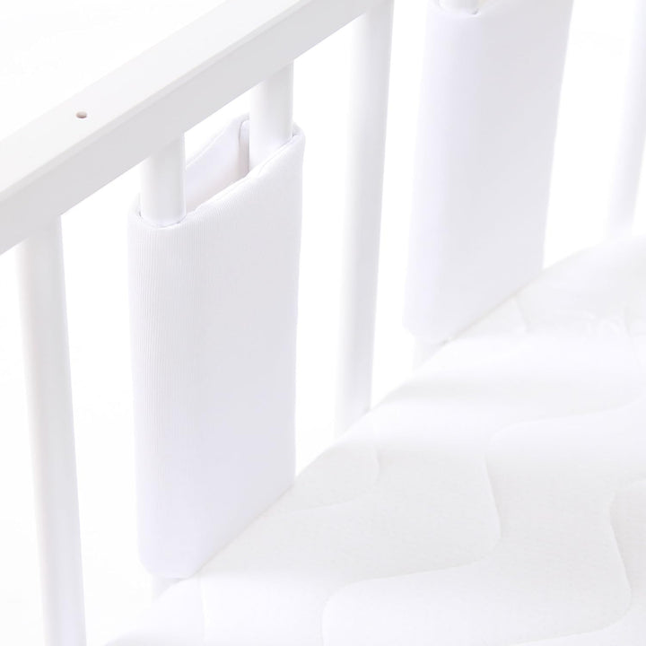 babybay Nestchen Ultrafresh Piqué passend für Modell Maxi, Boxspring, Comfort, Mini und Midi, weiss