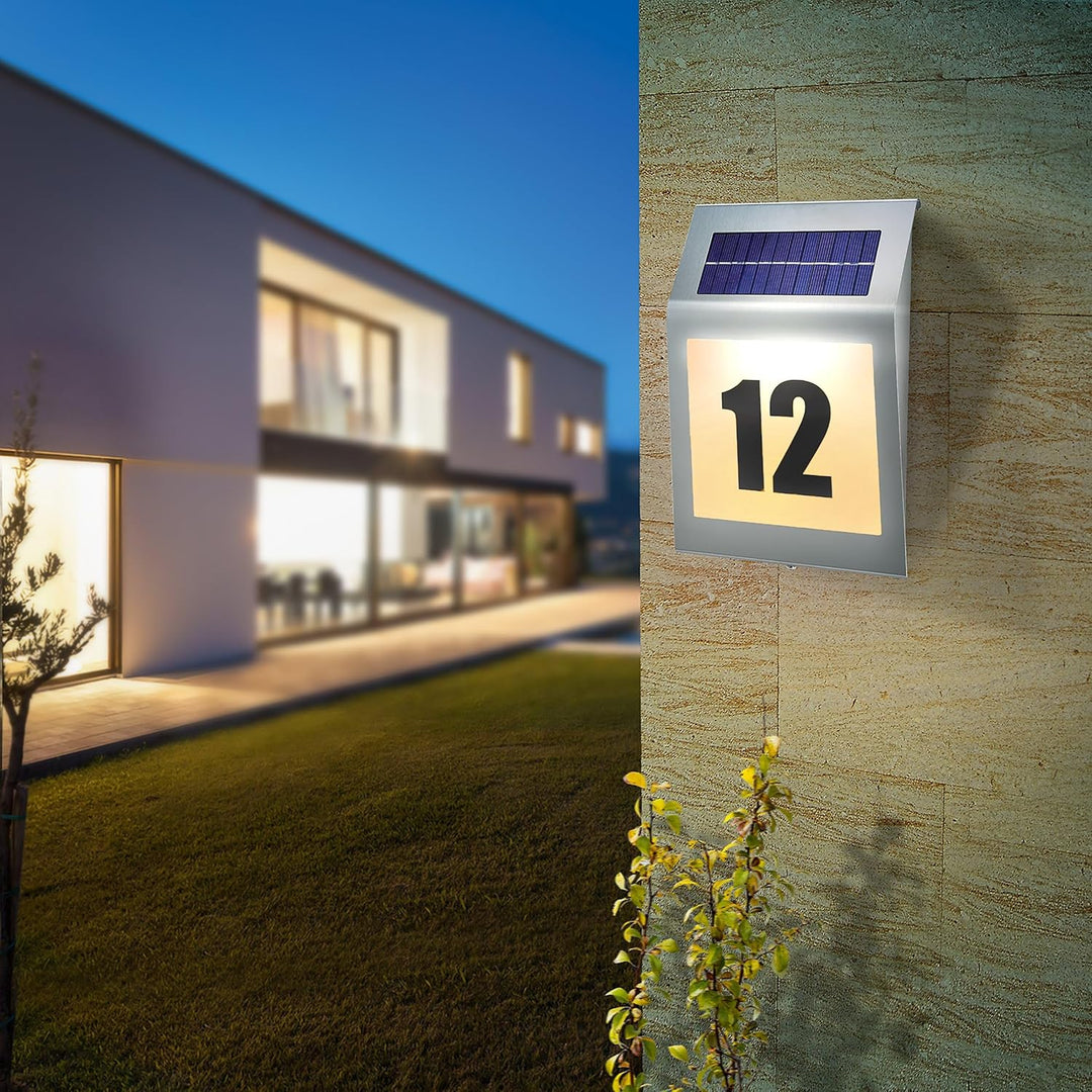 esotec Solar Hausnummernleuchte "Style" 102031