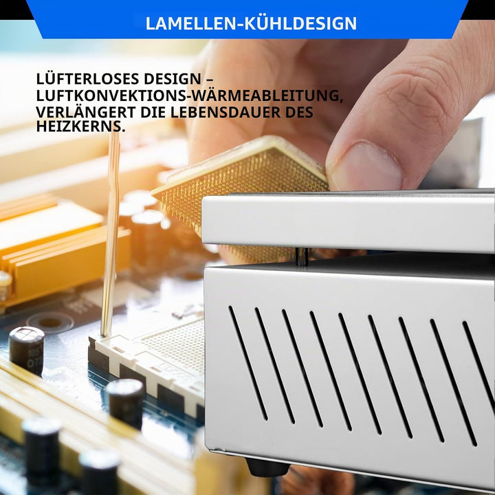 Auveach Lötstation Heizplatte 400 ℃ Elektrisch 350W Schweisser Heizplatte mit Digitalanzeige für Rep