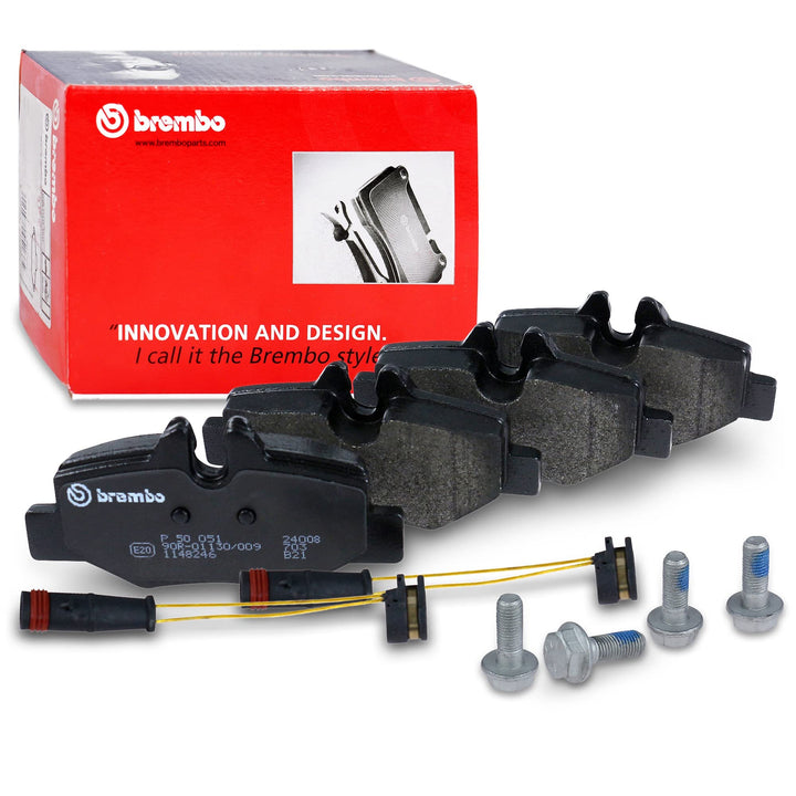 Brembo P 50 051 Bremsbelagsatz, Scheibenbremse - (4-teilig)