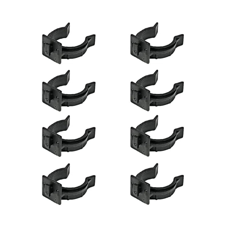 Universalhaken für Küchensockel - Haken für Sockelleisten Küche (ABS, 8 Stück) Acrylnitril-Butadien-