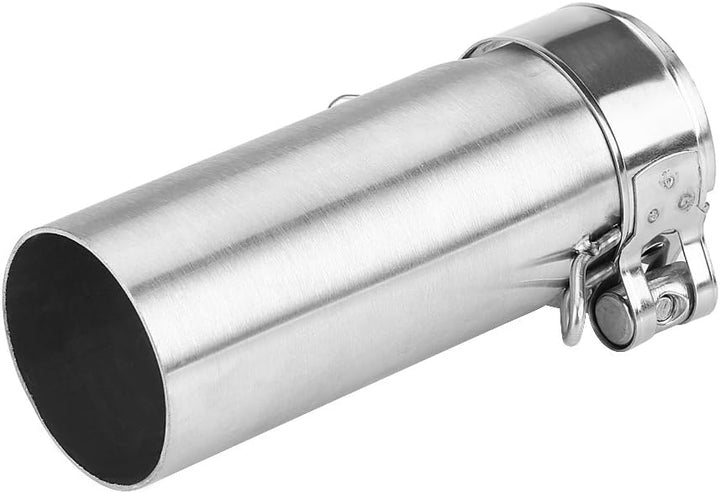 Auspuff Mittelrohr 51mm Motorrad Mittleres Auspuffrohr Adapter Stecker Slip On für YZF-R6 2006-2014