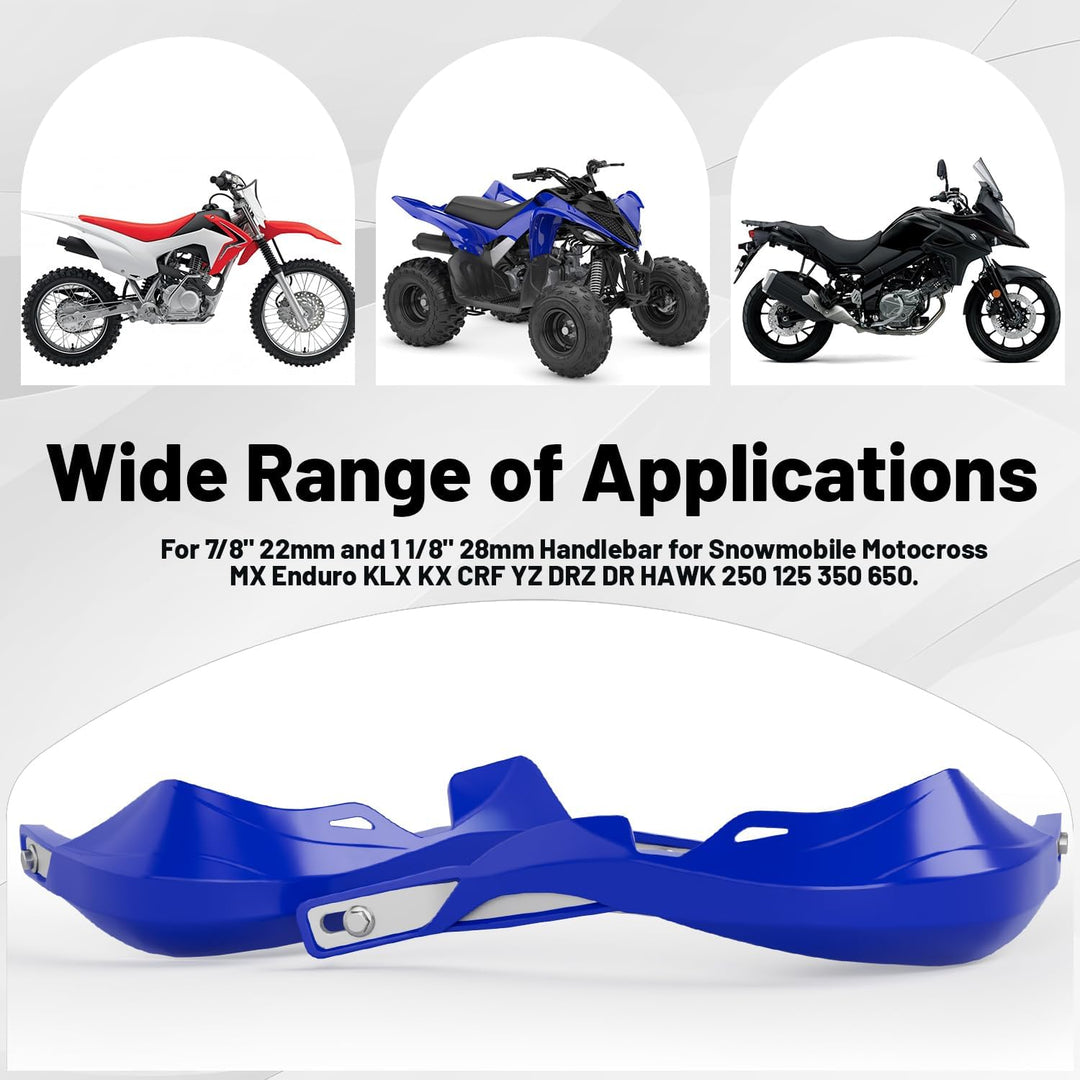 Handguards Motorrad, Handprotektoren Motorrad Handschutz Sturzschutz für 22 mm 28 mm Lenker Surron S