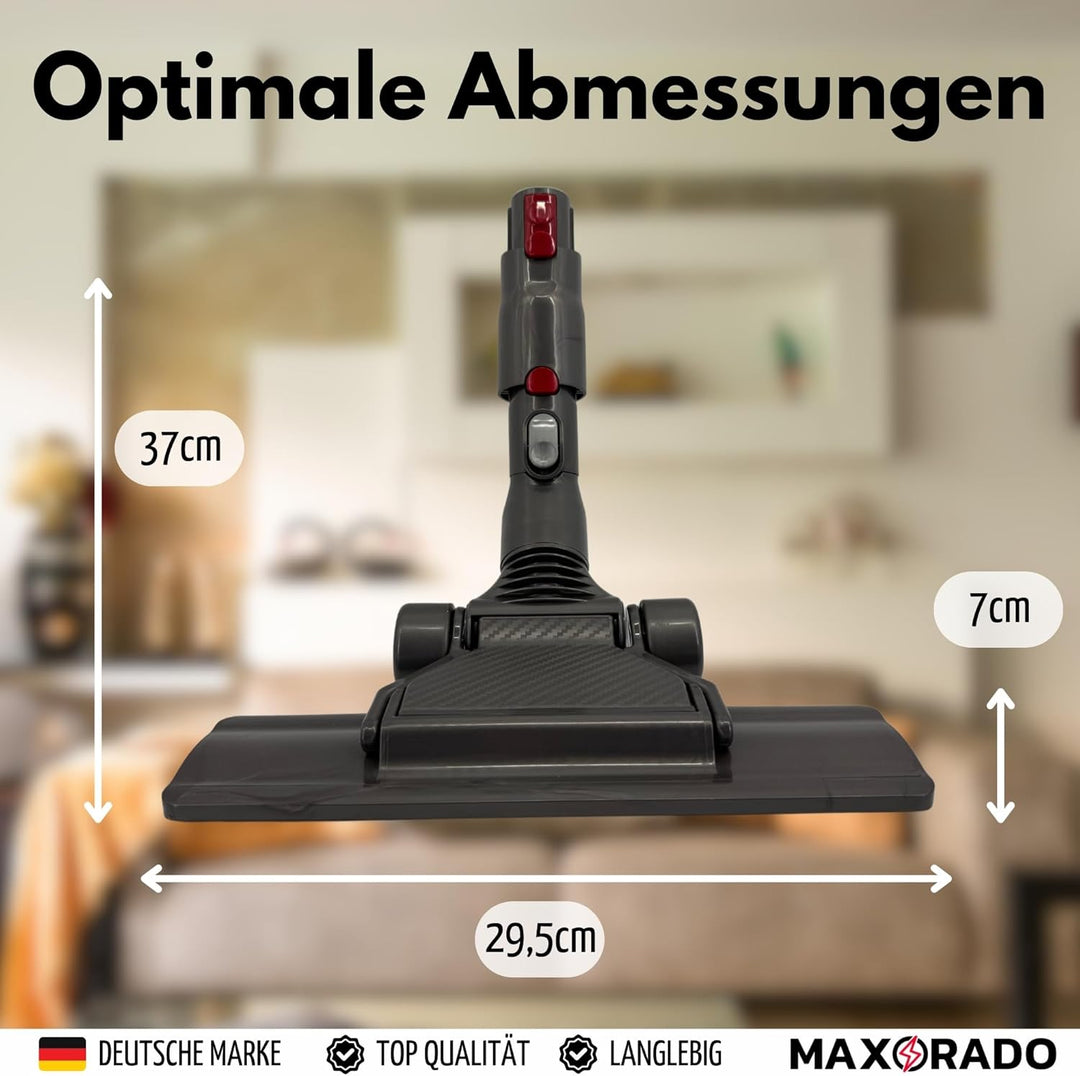 Flachdüse Flache Düse Bodendüse für Dyson V12 V10 Slim Staubsauger Düse I Staubsaugerdüse flach Park