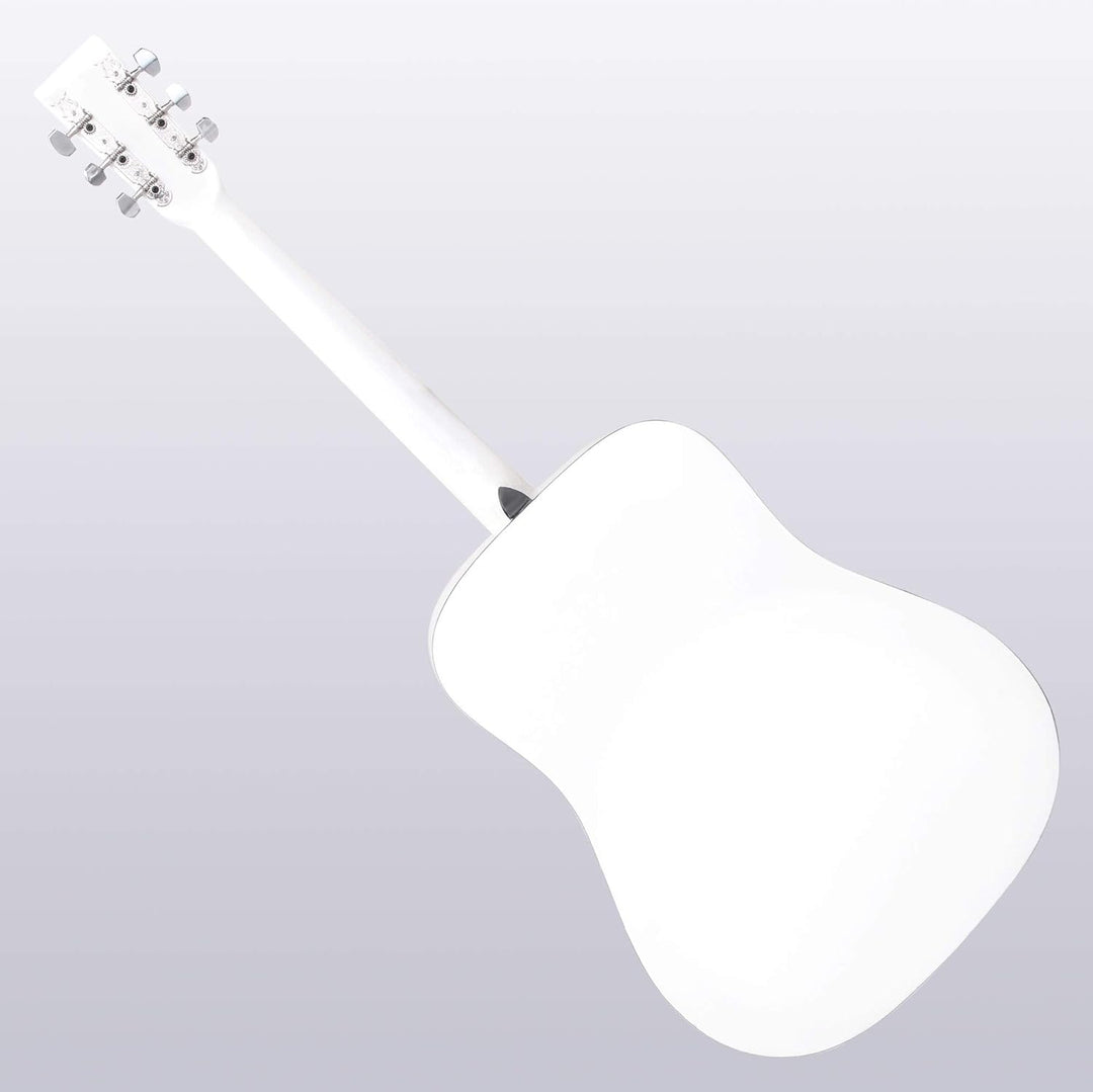 Classic Cantabile WS-10WH Westerngitarre (Dreadnought, Western akustik, Stahlsaiten, Anfänger & Fort
