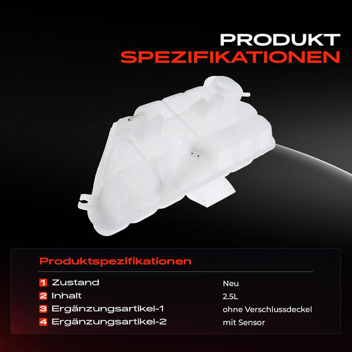 Frankberg Ausgleichsbehälter Kühlmittelbehälter Kühlwasser Kompatibel mit M-Klasse W163 230 270 320