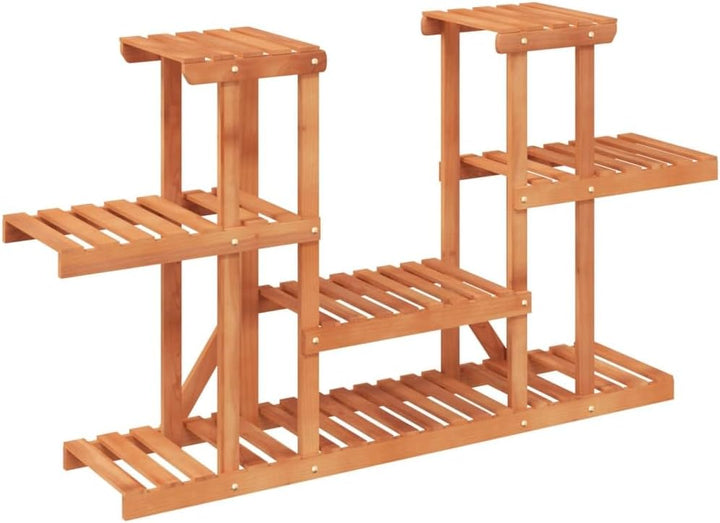 vidaXL Blumenständer, Pflanzenregal Holz, Blumenregal für Wohnzimmer Balkon Terrasse, Pflanzenstände