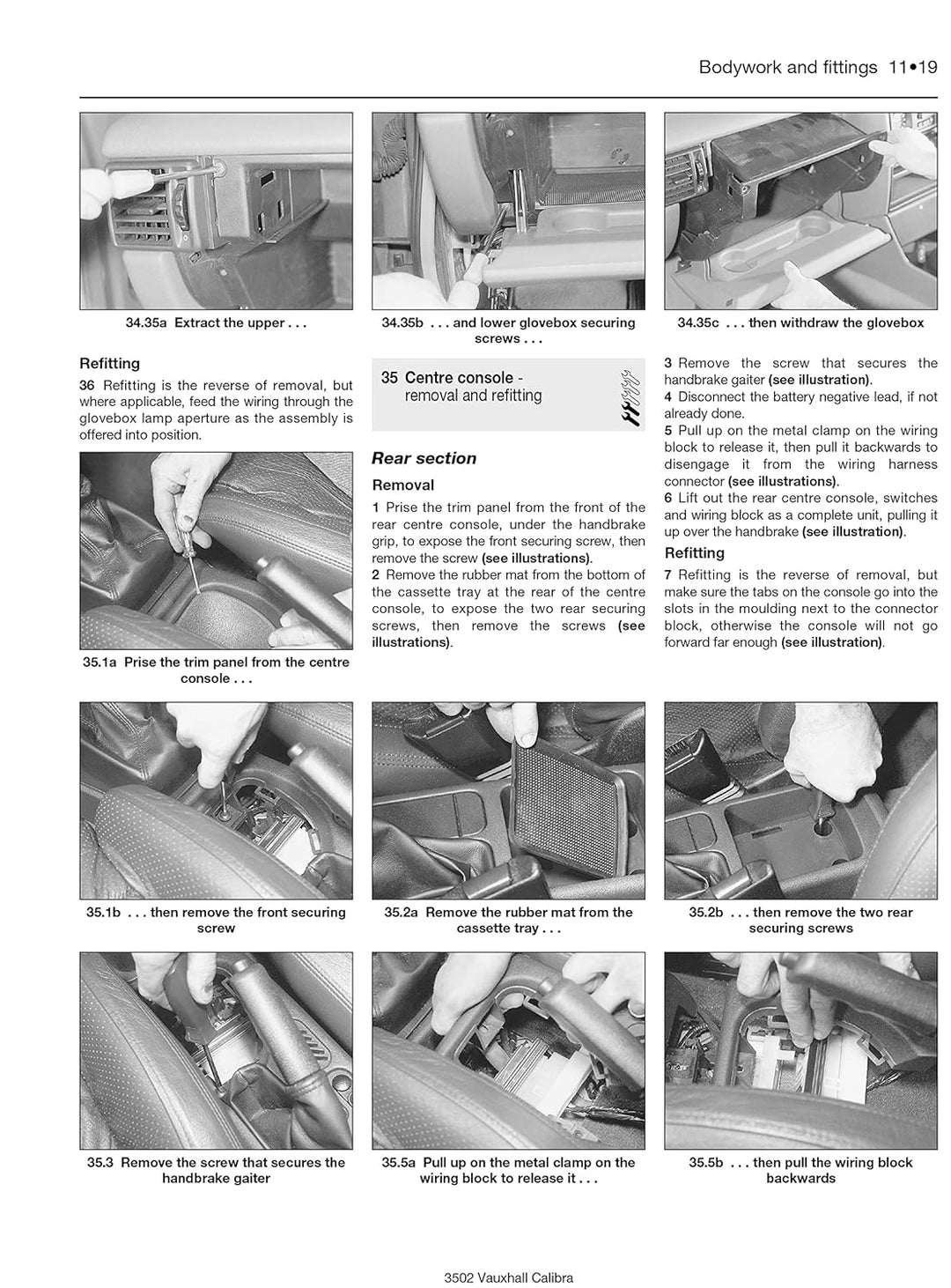 Vauxhall Calibra Service And Repair Manual, Taschenbuch