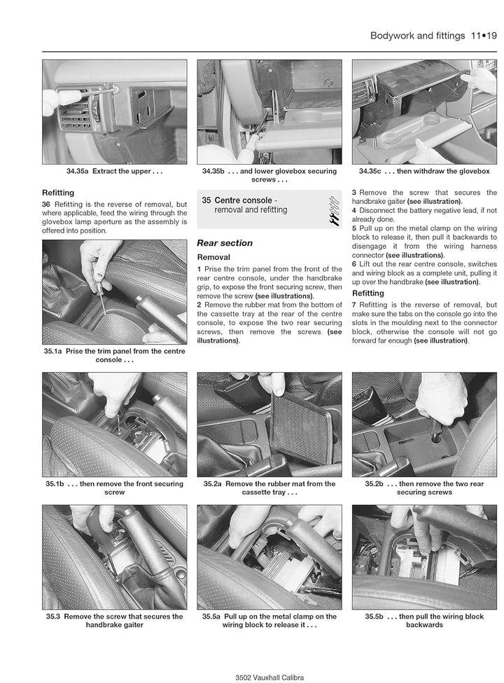 Vauxhall Calibra Service And Repair Manual, Taschenbuch