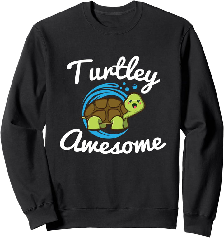 Turtley Geniales Schildkröten Geschenk Fun Sweatshirt