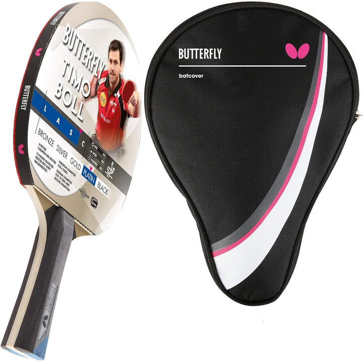 Butterfly® Timo Boll Platin Tischtennisschläger | Tischtennis Racket Bat TT Profi Wettkampfschläger