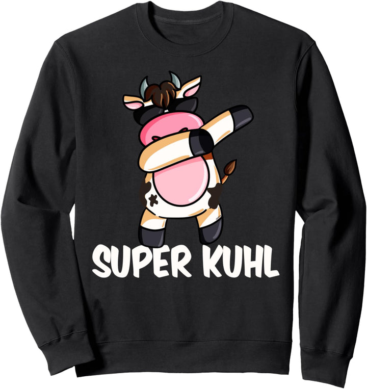 Super Kuhl Landwirt Kuh Kühe Bauer Milchbauer Lustig Spruch Sweatshirt