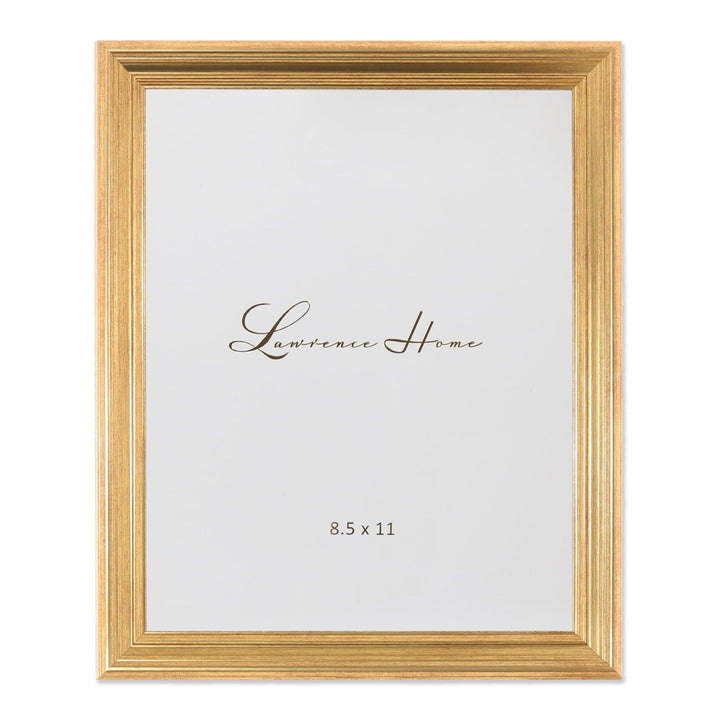 Lawrence Frames 8,5 x 11 Sutter brüniert Gold Bilderrahmen 8.5x11 Gold, 8.5x11 Gold