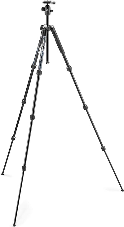 Manfrotto Element MII Kamera-Reisestativ aus Aluminium mit Kugelkopf für Kompaktkameras, CSC, DSLR,